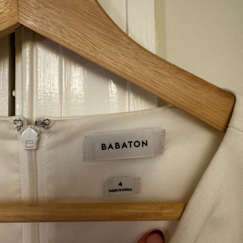 Babaton White Mini Dress - Picture 5 of 6